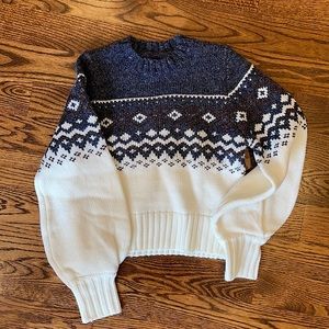 MINKPINK Solstice Fairisle Sweater/ Small/ New